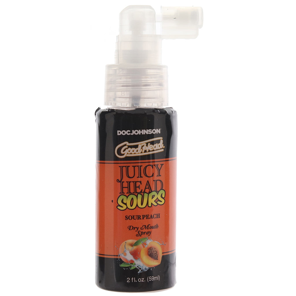 GoodHead Juicy Head Sours Mouth Spray 2oz/59ml in Peach Lubes and Lotions > Flavored Sex Lubes