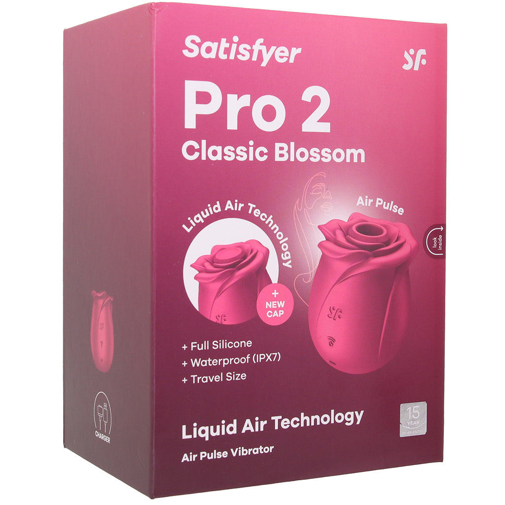 Satisfyer Pro 2 Classic Blossom Rose Vibe Vibrators > Clitoral Stimulators