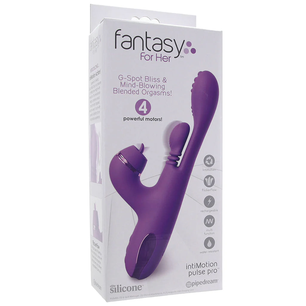 Fantasy For Her intiMotion Pulse Pro Vibe Vibrators > Rabbit Vibrators