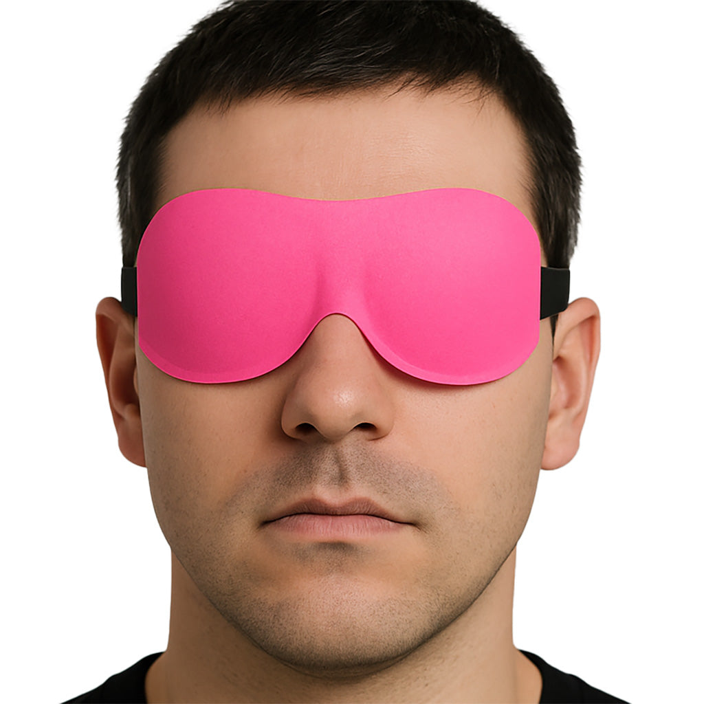 Ouch! 3D Blindfold in Pink Bondage and Fetish > Pleasure Masks and Dress Up Play
