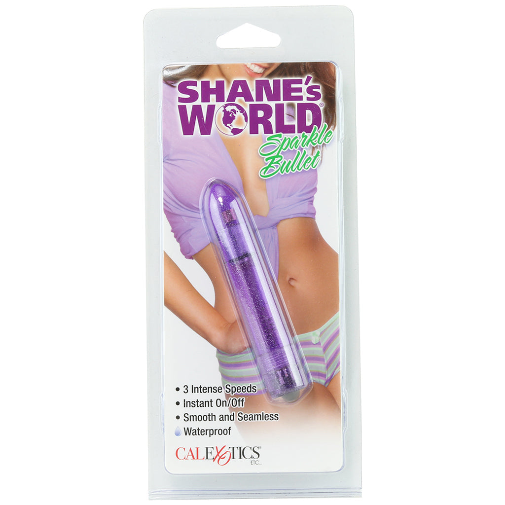 Shane's World Sparkle Bullet Vibe in Purple Vibrators > Bullet and Egg Vibrators