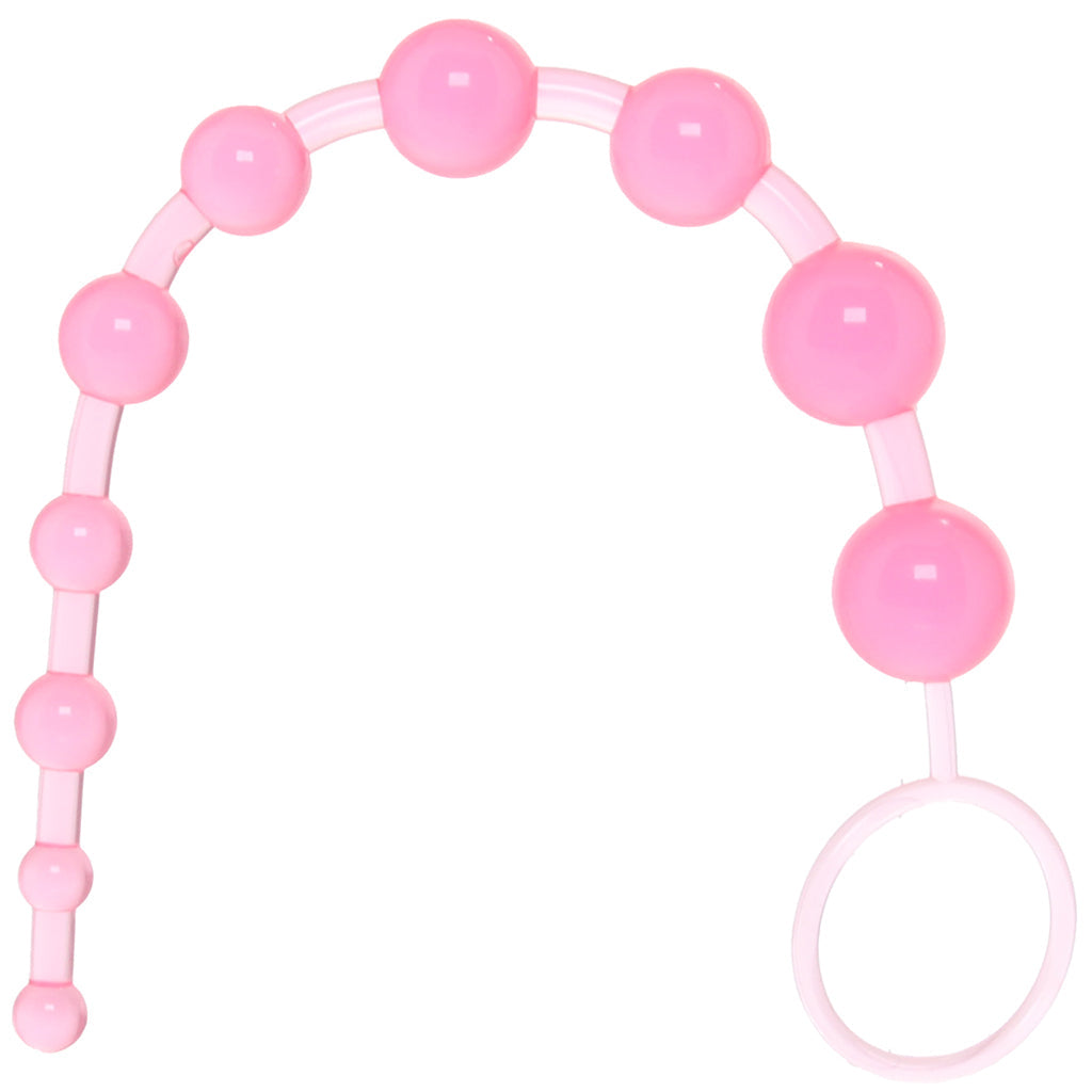 X-10 Anal Beads in Pink Anal Sex Toys > Anal Beads