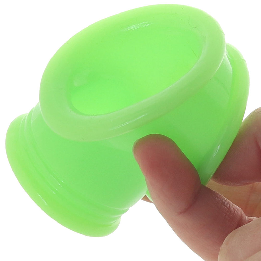 Ouch! Glow In The Dark Cock & Ball Strap Cock Rings