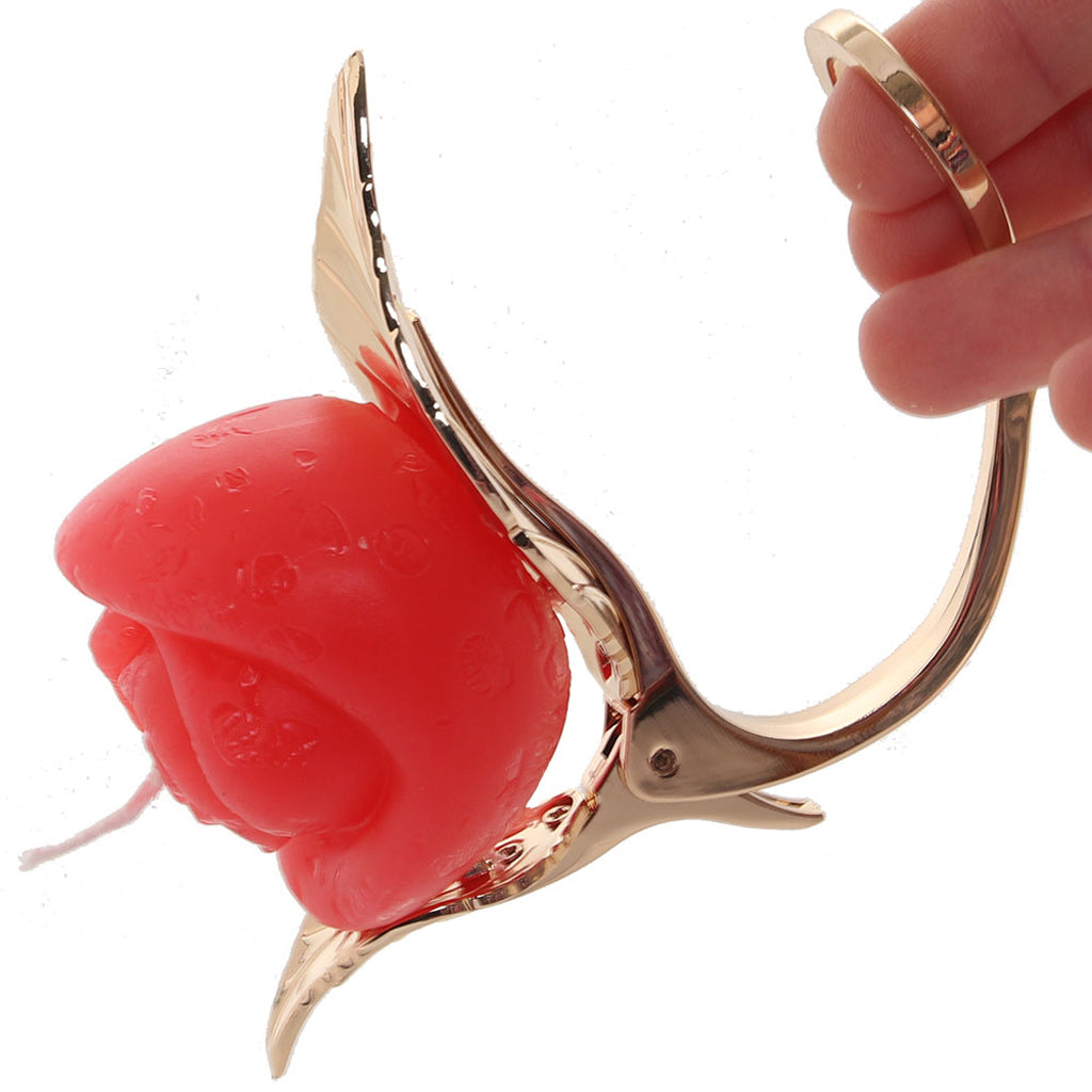 Master Series Burning Passion Rose Candle & Holder Bondage and Fetish > Tools & Accessories