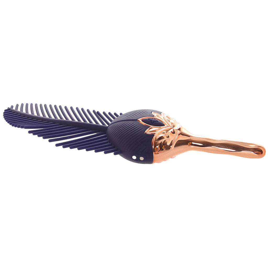 Master Series The Tickler Silicone Feather Vibe Vibrators > Clitoral Stimulators