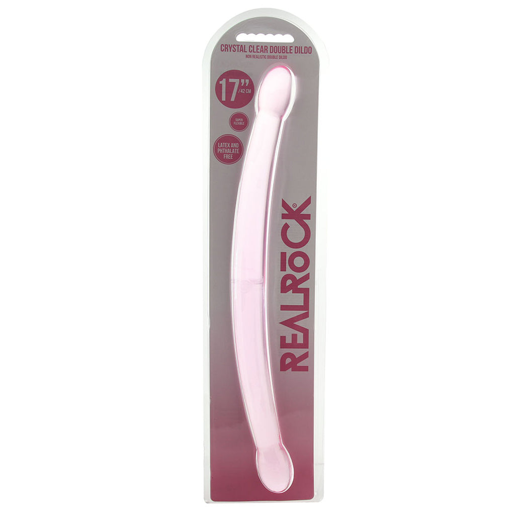 RealRock 17 Inch Double Ended Dildo in Pink Dildo Sex Toys > Double Ended Dildos