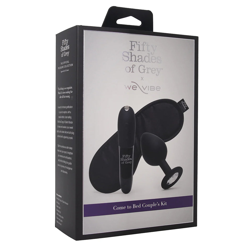 Fifty Shades X We-Vibe Come To Bed Couple's Kit Vibrators > Bullet and Egg Vibrators
