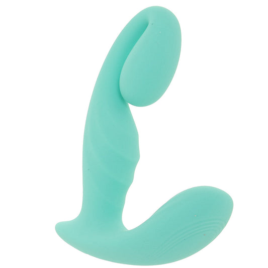 Loveline Bliss Dual Motor Vibe in Green Vibrators > G-Spot Vibrators