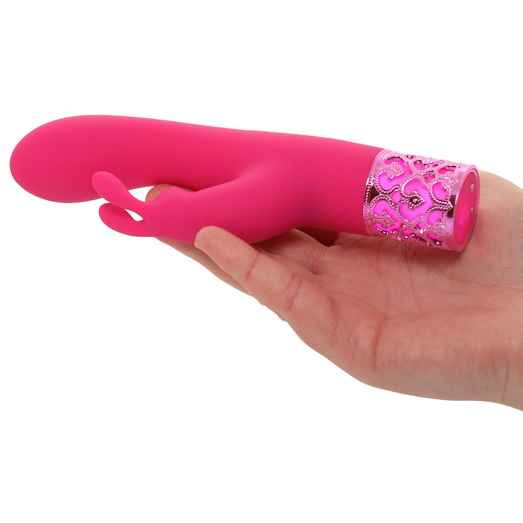 Royal Gems Rabbit Vibe in Pink Vibrators > Rabbit Vibrators