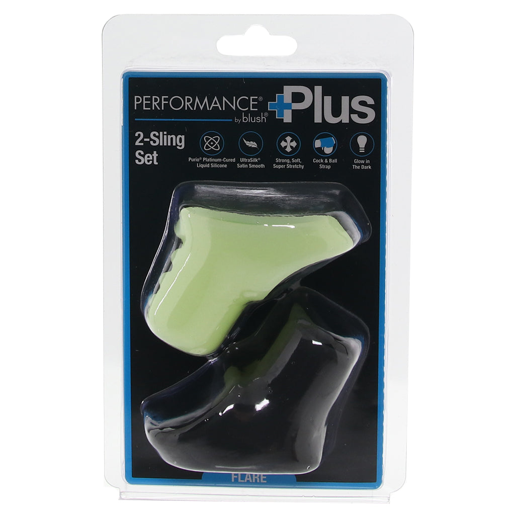 Performance Plus Flare 2 Sling Set Cock Rings