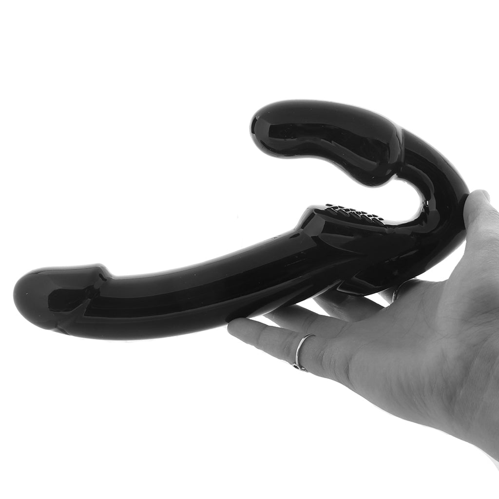 Strap U Revolver Strapless Strap-On Dildo in Black Dildo Sex Toys > Strap-On and Harnesses