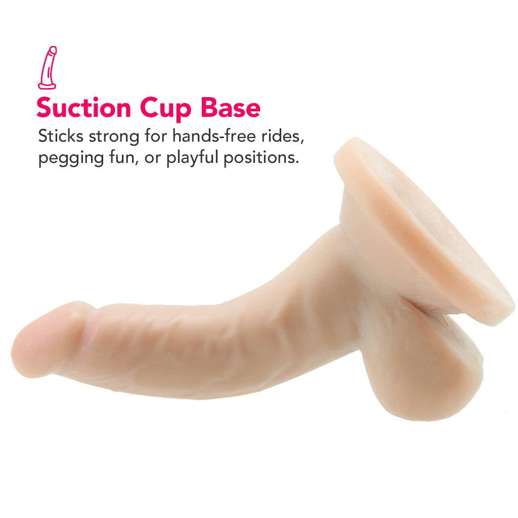 Dr. Skin 4 Inch Mini Cock in Beige Dildo Sex Toys > Realistic Dildos