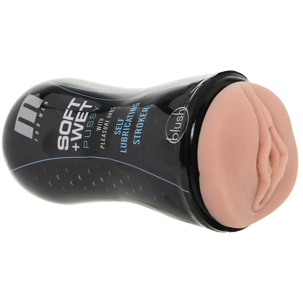 M For Men Soft + Wet Pussy in Pleasure Orbs Male Masturbators > Pocket Strokers