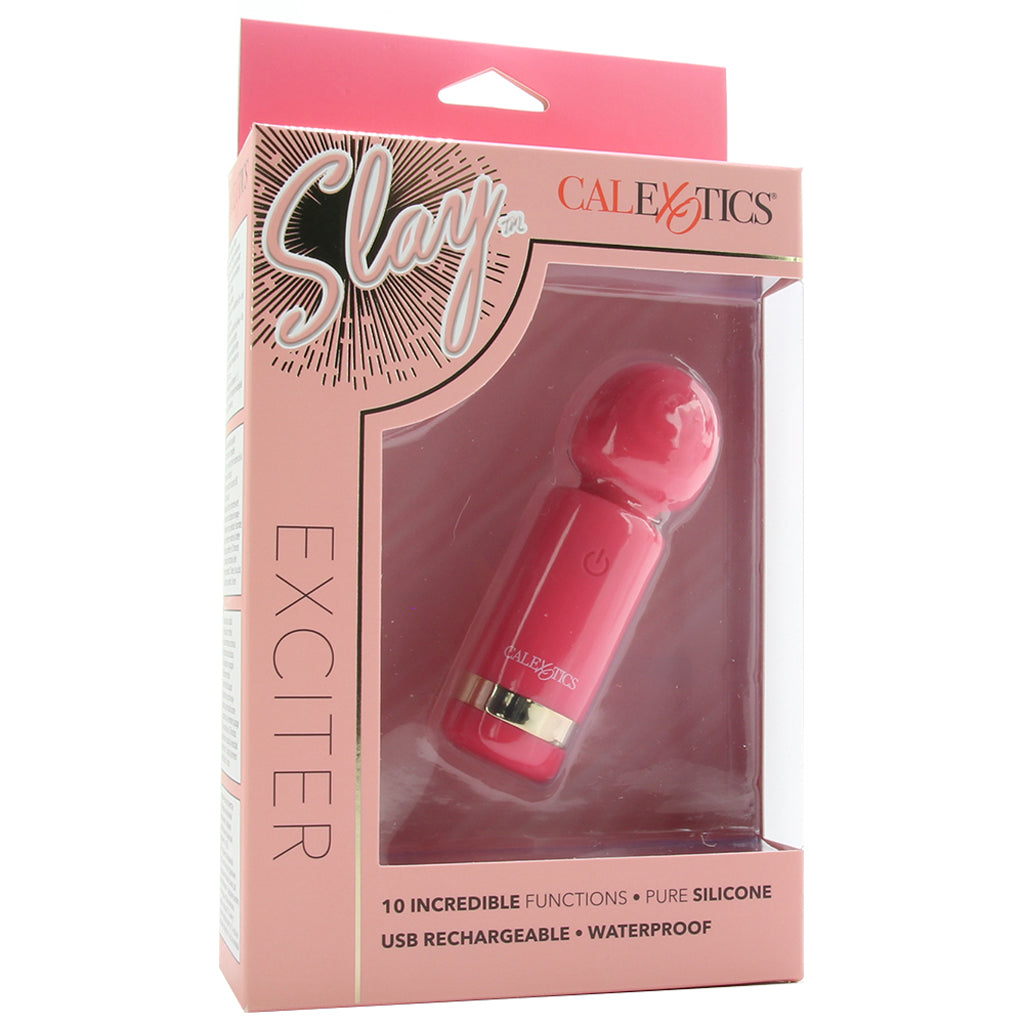 Slay Exciter Mini Massager Vibe in Peach Vibrators > Clitoral Stimulators