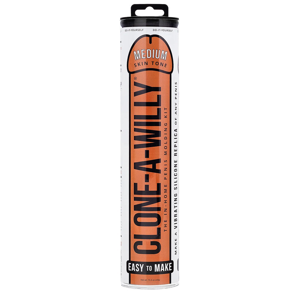 Clone-A-Willy Vibrator Kit in Medium Skin Tone Dildo Sex Toys > Realistic Dildos