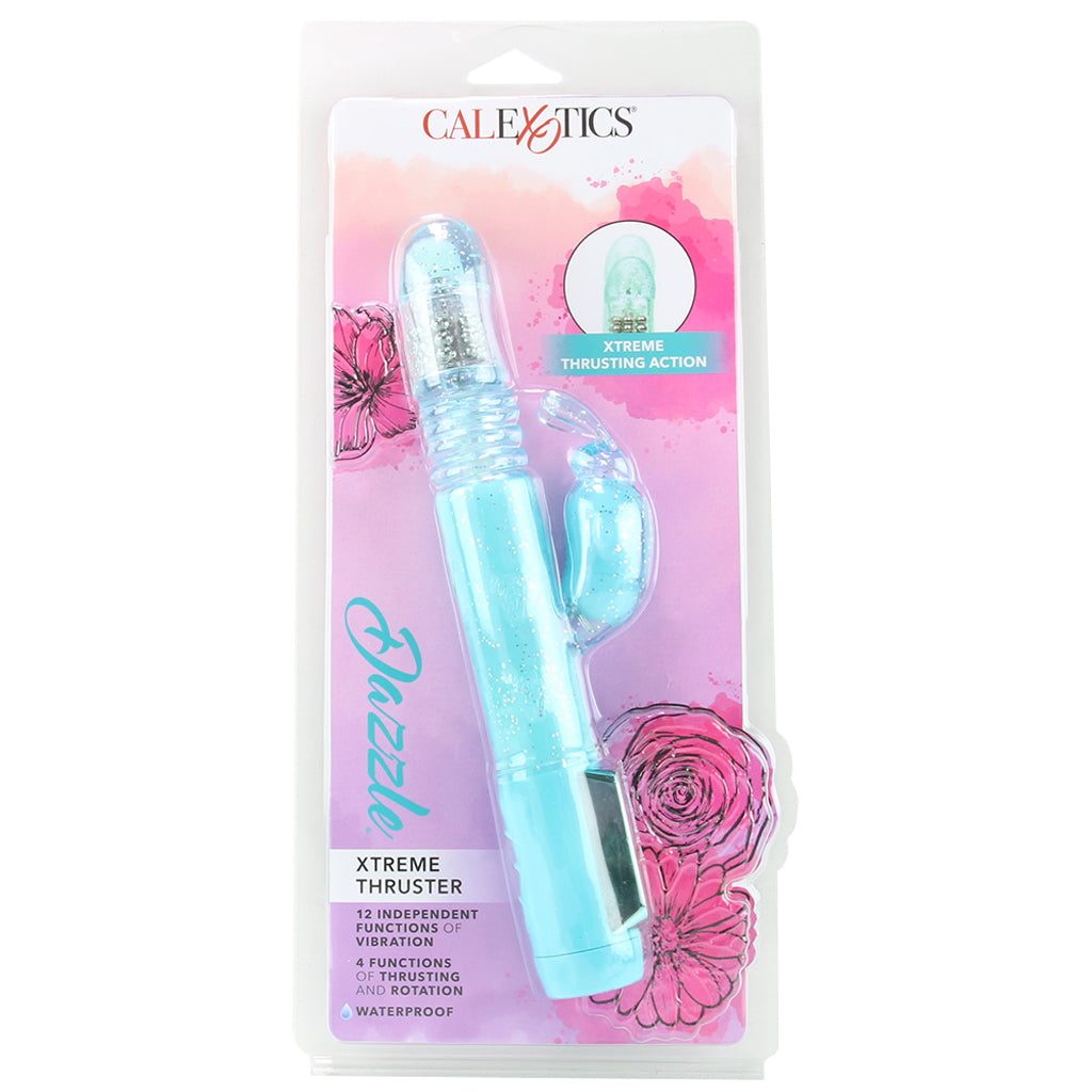 Dazzle Xtreme Thruster Rabbit Vibe in Teal Vibrators > Rabbit Vibrators