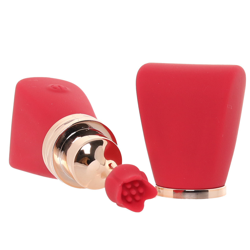 Gold Glam Tri-Tip Vibe Vibrators > Clitoral Stimulators