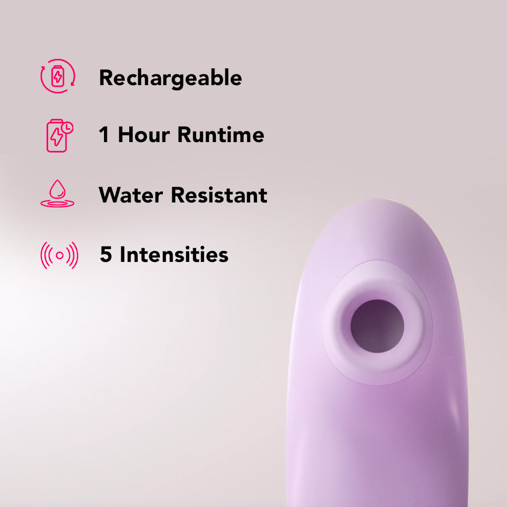 Pulse Lite Neo Suction Stimulator with App in Lavender Vibrators > Clitoral Stimulators