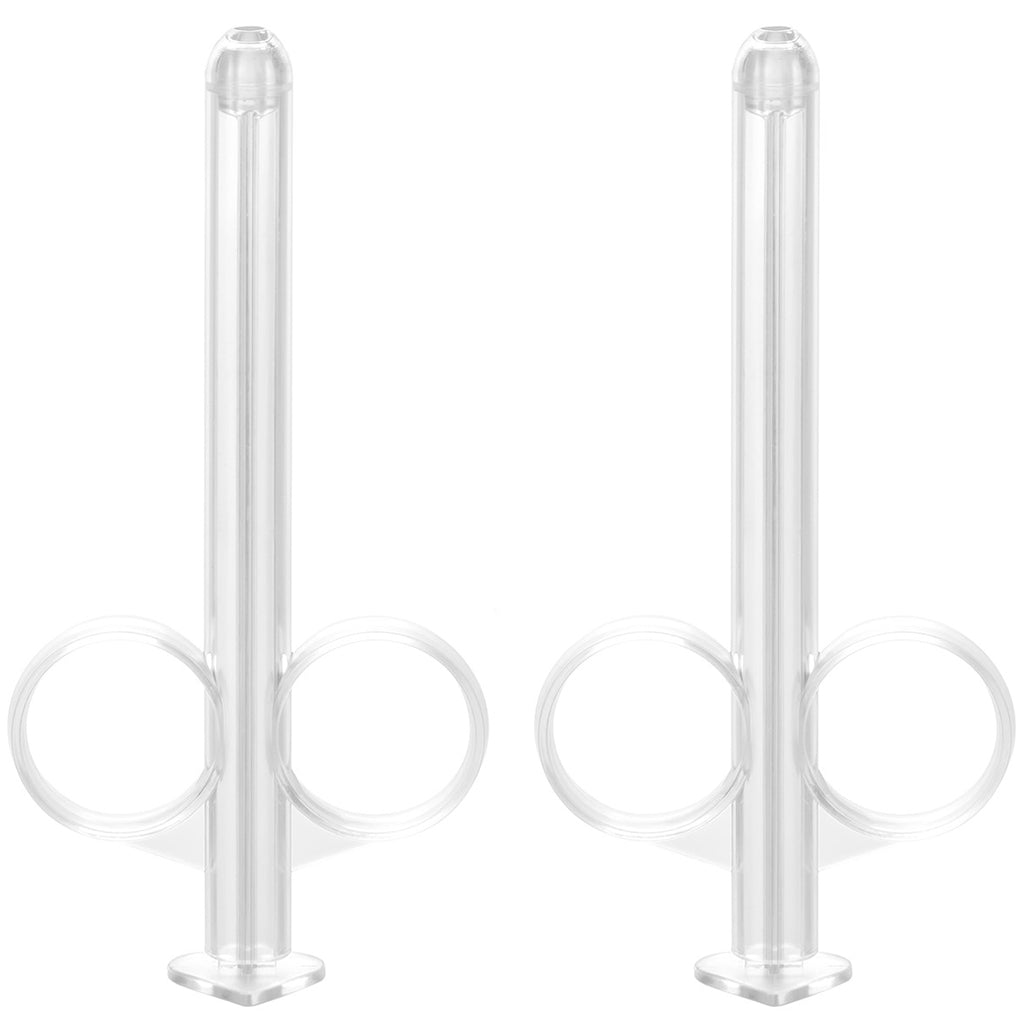 Lube Tube Applicator 2 Pack in Clear Lubes and Lotions > Water Based Sex Lubes