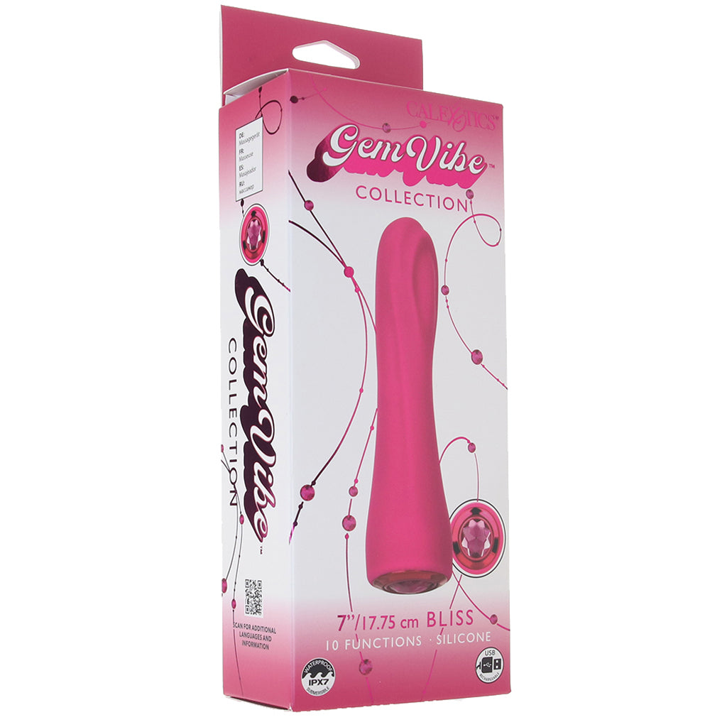 Gem Vibe Collection Bliss Vibe Vibrators > G-Spot Vibrators
