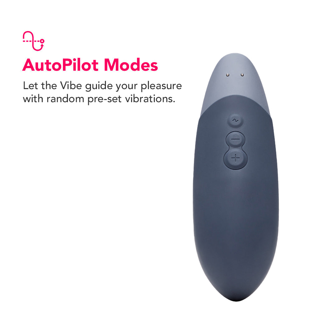 Womanizer UltraWave Lay-On Vibe in Dark Blue Vibrators > Clitoral Stimulators