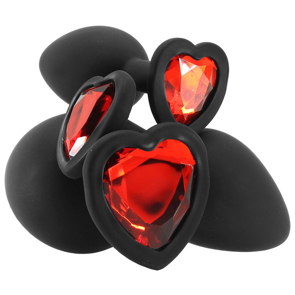 Luxe Bling Butt Plug Kit Anal Sex Toys > Butt Plugs