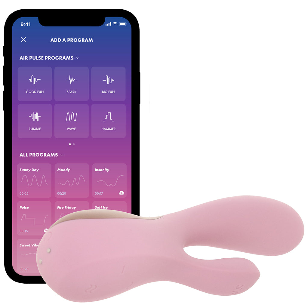 Satisfyer Mono Flex Vibe in Mauve Vibrators > Rabbit Vibrators