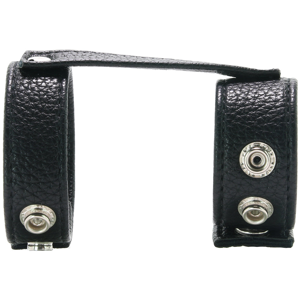 Blue Line Duo Snap Cock and Ball Ring Bondage and Fetish > Cock and Ball Devices