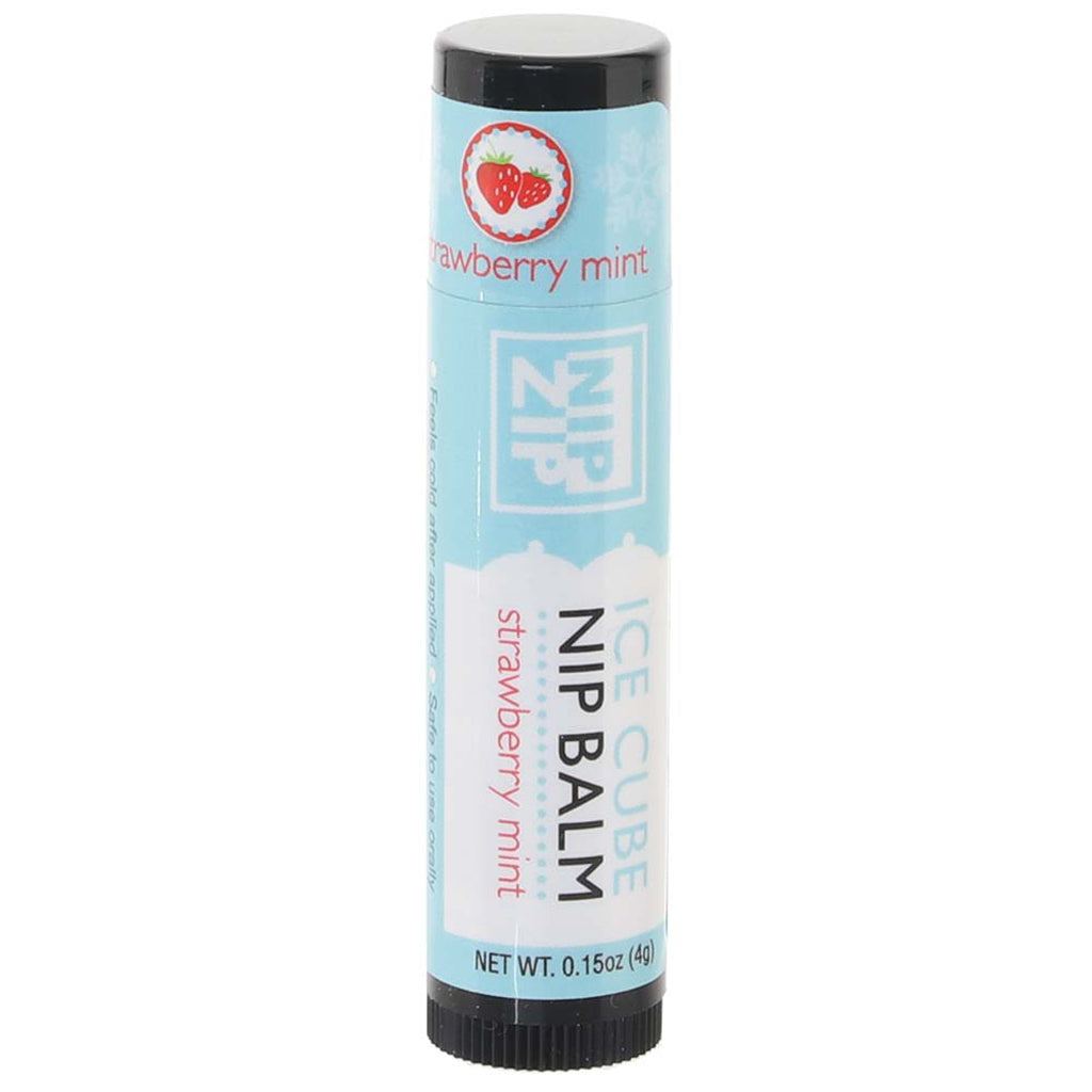 Nip Zip Ice Cube Nip Balm in Strawberry Mint Lubes and Lotions > Sexual Stimulants