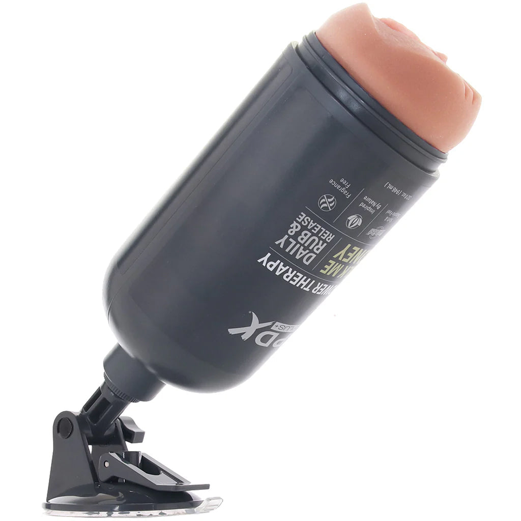 PDX Shower Therapy Milk Me Honey Stroker in Light Male Masturbators > Self-Contained Strokers