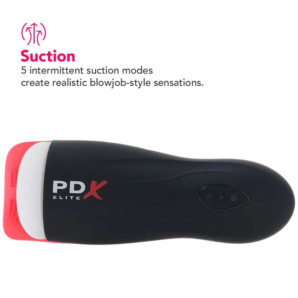 PDX Elite Fap-O-Matic Pro Auto Stroker Male Masturbators > Vibrating