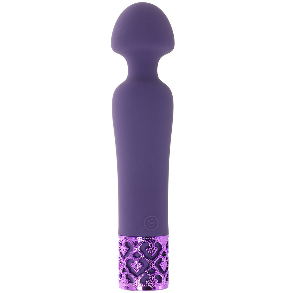 Royal Gems Scepter Vibe in Purple Vibrators > Wands