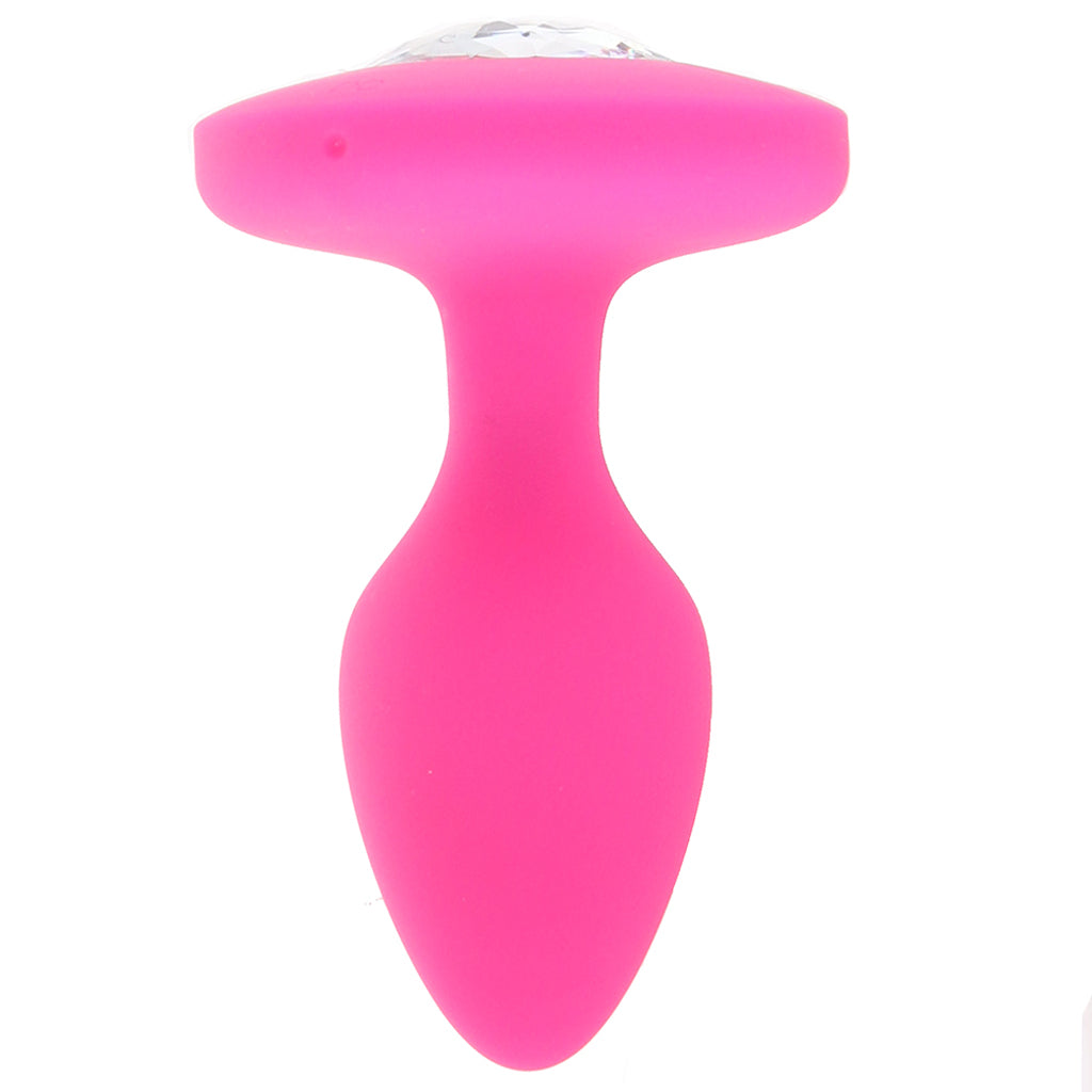 Cheeky Gems Medium Vibrating Probe in Pink Anal Sex Toys > Butt Plugs