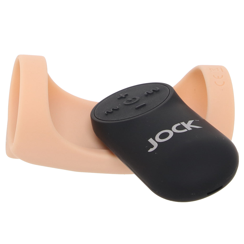 Jock Vibrating Silicone Penis Sleeve in Light Male Enhancement > Extenders and Sleeves