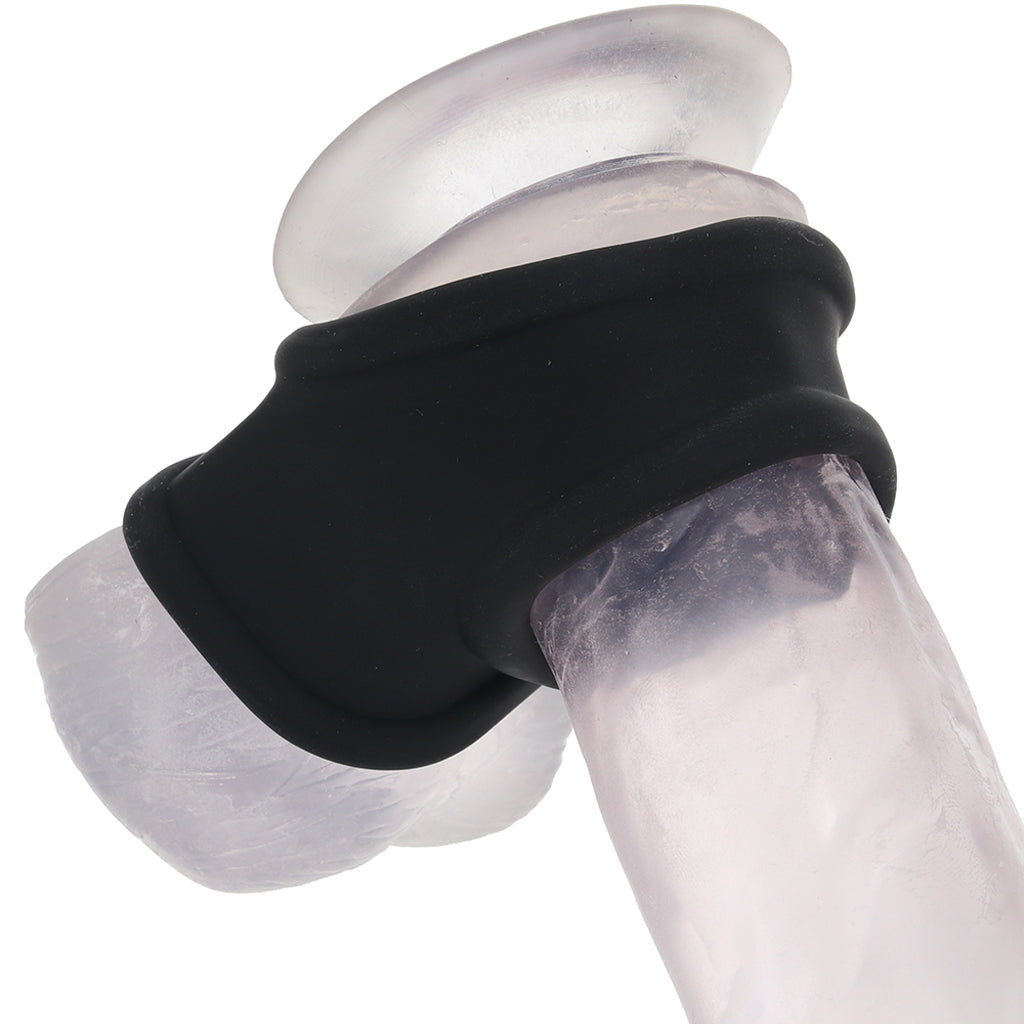 Renegade Piper Cock & Ball Ring in Black Bondage and Fetish > Cock and Ball Devices