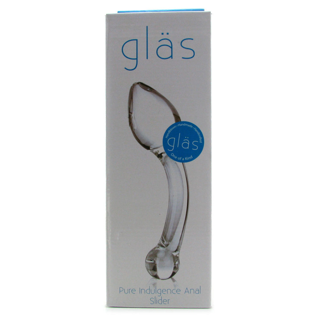 gläs Pure Indulgence Anal Slider Glass Dildo Dildo Sex Toys > Pyrex Glass Dildos