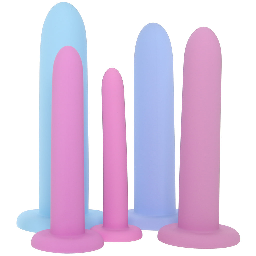 Passion Silicone Pelvic Dilator and Kegel Set Kegel, Ben Wa and Pelvic Health Tools