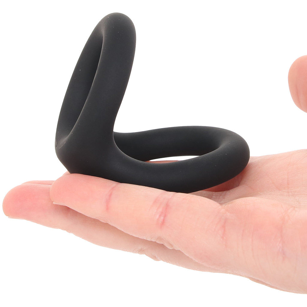 LEVELZ Medium Double O Cock Ring in 1.2"/3cm Cock Rings
