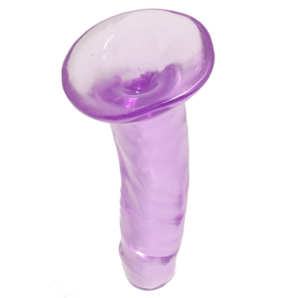 B Yours Plus Hard n’ Happy 5 Inch Jelly Dildo in Purple Dildo Sex Toys > Realistic Dildos