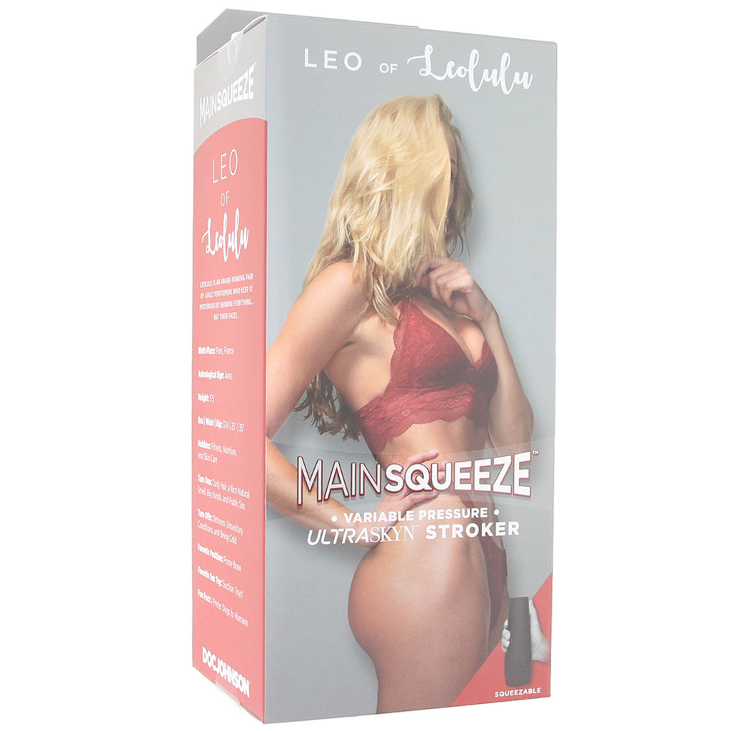 Main Squeeze Leo of Leolulu ULTRASKYN Stroker Male Masturbators > Self-Contained Strokers