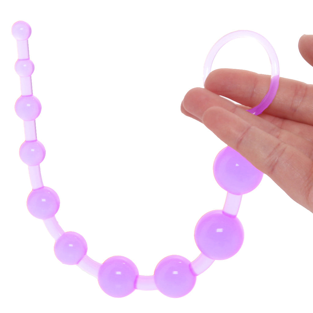 X-10 Anal Beads in Purple Anal Sex Toys > Anal Beads