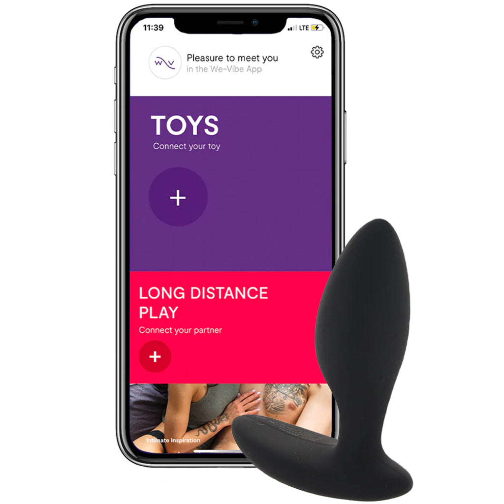 We-Vibe Ditto+ Vibrating Anal Plug in Black Anal Sex Toys > Anal Vibrators