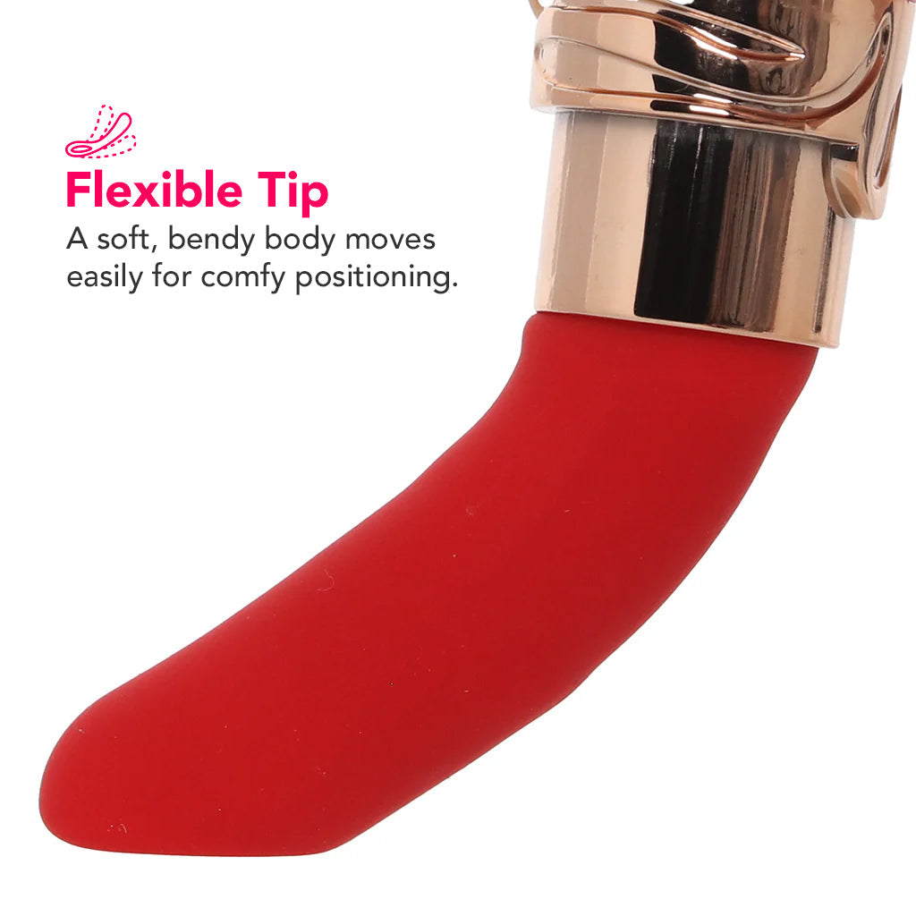 Loveline Dahlia Lipstick Vibe Vibrators > Clitoral Stimulators