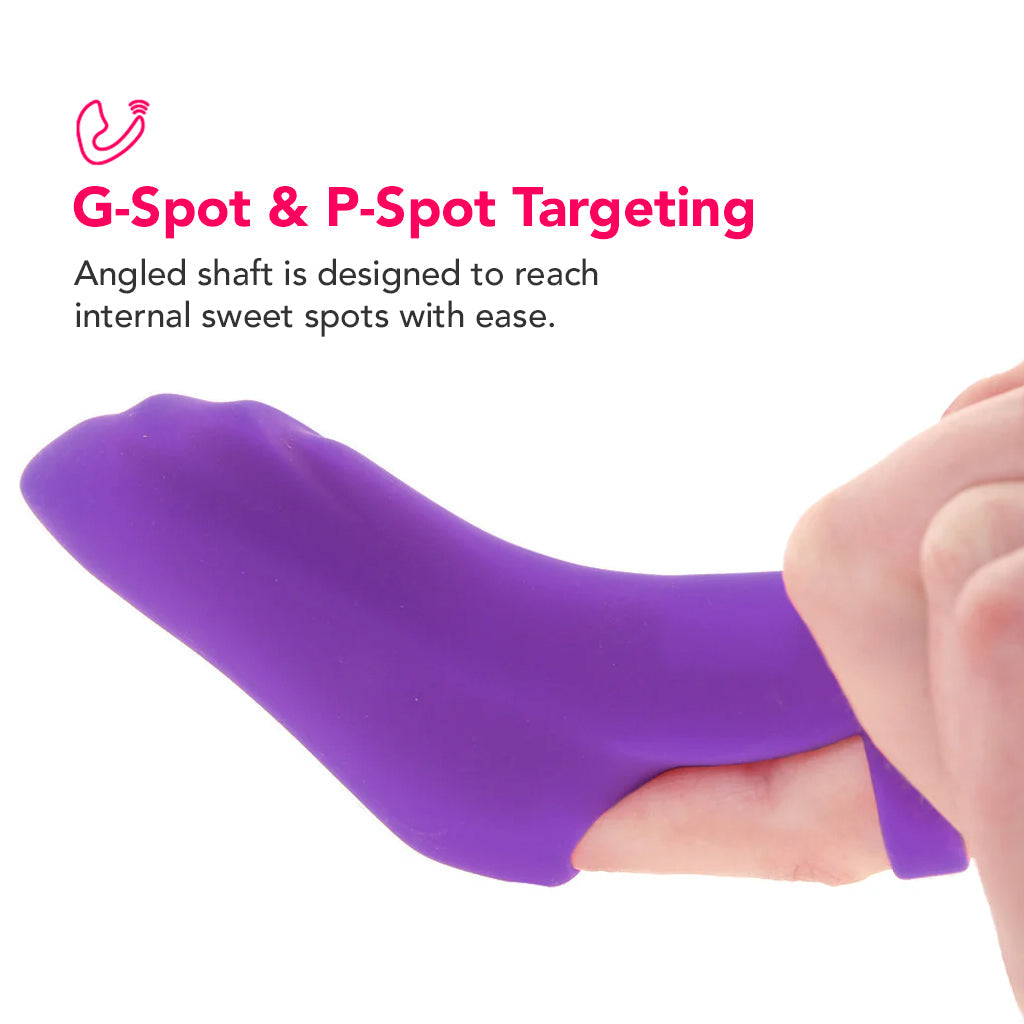 Frisky Finger Bang'her Pro Vibe in Purple Vibrators > Finger Vibrators