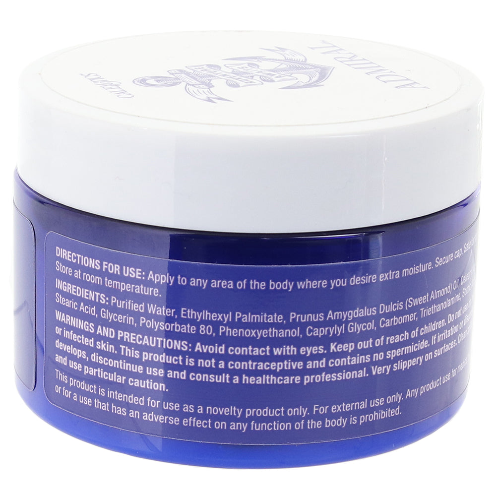 Admiral All Hands On Deck Masturbation Cream in 8oz/237ml Lubes and Lotions > Oil Based Sex Lubes
