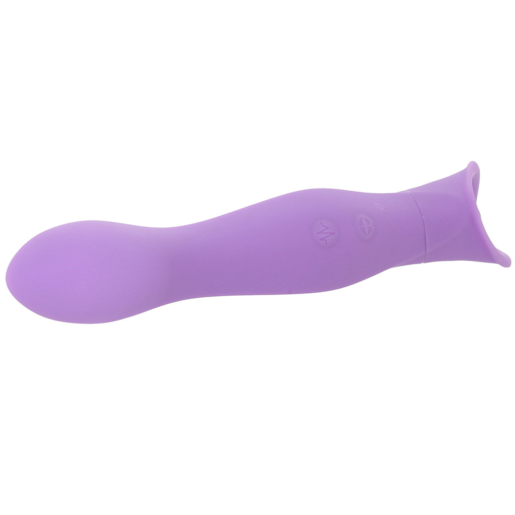 Couture Collection Dual Flickering Wand Vibrators > Clitoral Stimulators