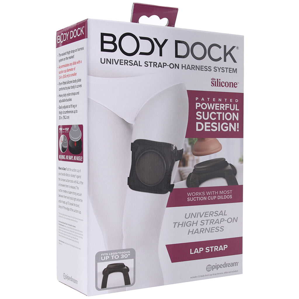 Body Dock Lap Strap Thigh Harness Dildo Sex Toys > Strap-On and Harnesses