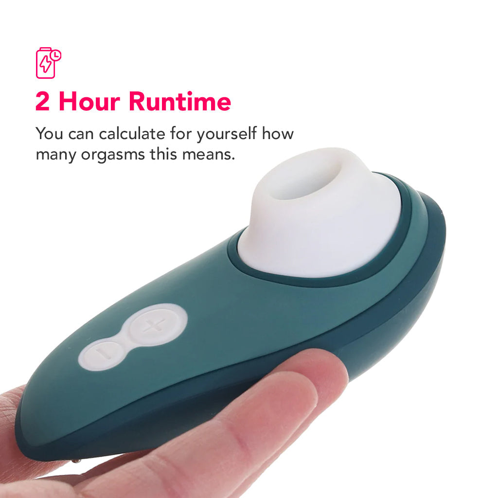 Womanizer Liberty 2 Clitoral Stimulator in Dark Petrol Vibrators > Clitoral Stimulators