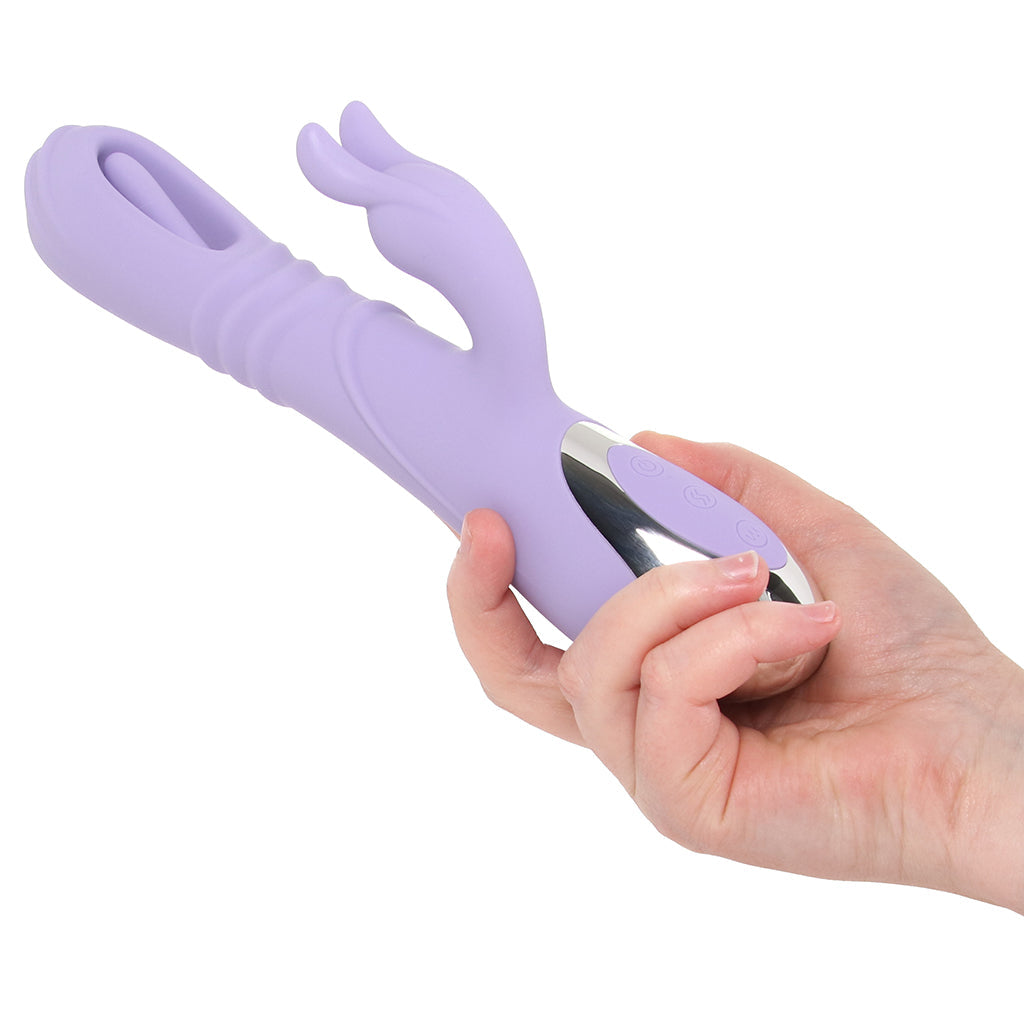 Playboy Tap Me In Thrusting Rabbit Vibe Vibrators > Rabbit Vibrators