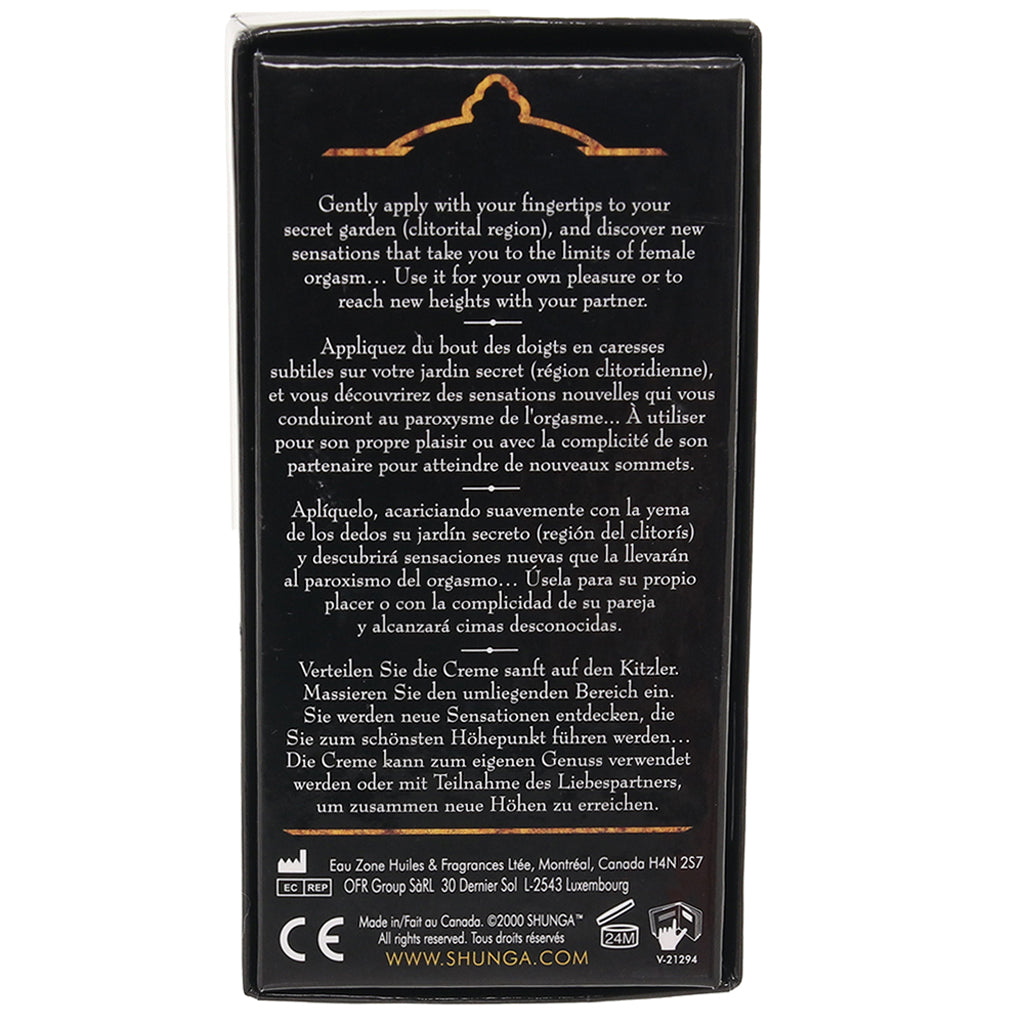 Secret Garden Orgasm Enhancing Clitoral Gel 1oz/30ml Lubes and Lotions > Sexual Stimulants